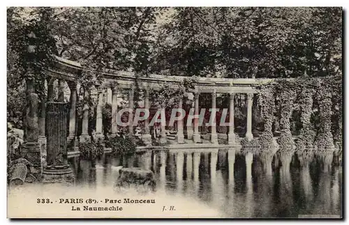 Paris Ansichtskarte AK PArc Monceau La Naumachie