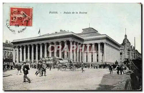 Paris Ansichtskarte AK palais de la Bourse