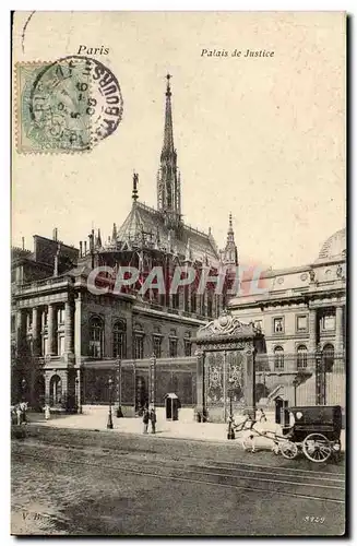 Paris Cartes postales Palais de Justice