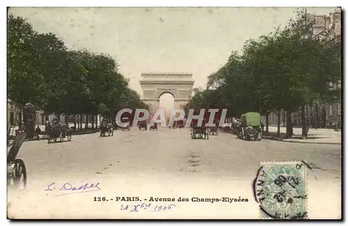 Paris Cartes postales Avenue des Champs Elysees