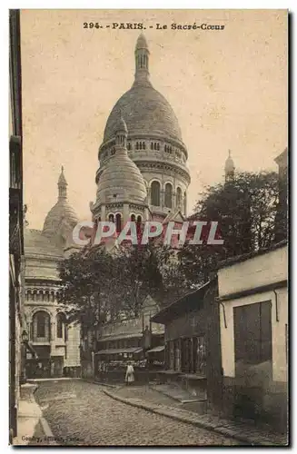 Paris Cartes postales Montmartre Sacre Coeur