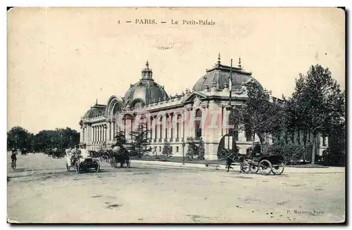 Paris Cartes postales Le petit Palais (automobile)