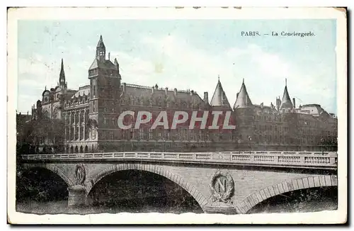 Paris Cartes postales la conciergerie