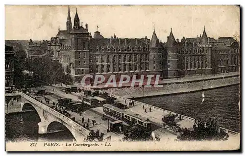 Paris Cartes postales la conciergerie