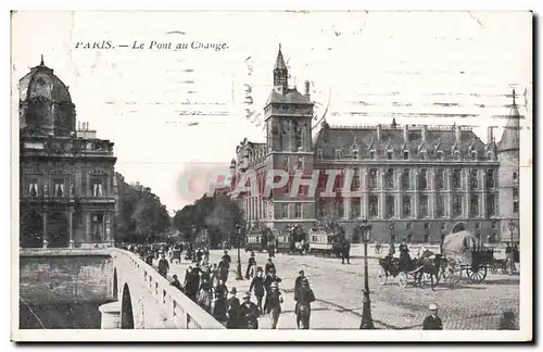 Paris Cartes postales le pont au change