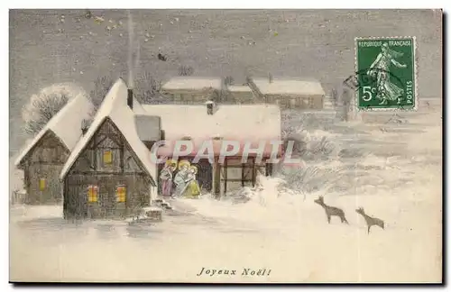 Cartes postales Fantaisie Joyeux Noel