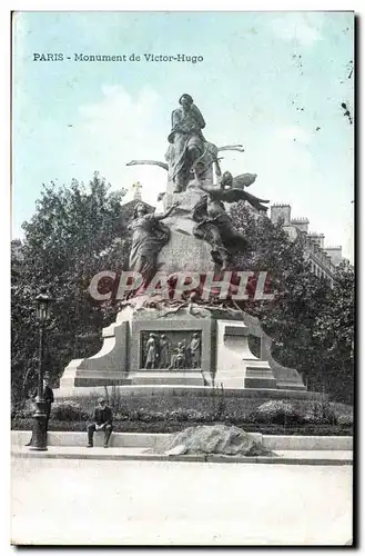 Paris Ansichtskarte AK Monument de Victor Hugo