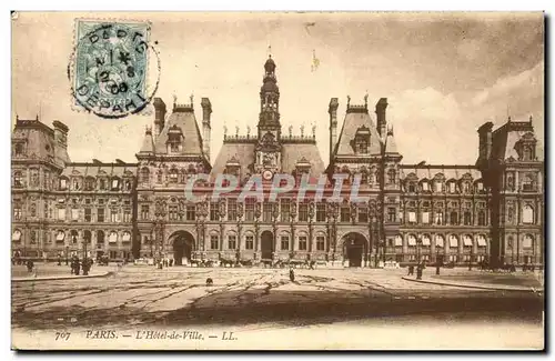 Paris Cartes postales Hotel de ville