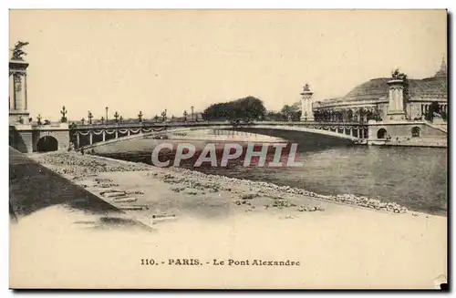 Paris Cartes postales Le pont Alexandre