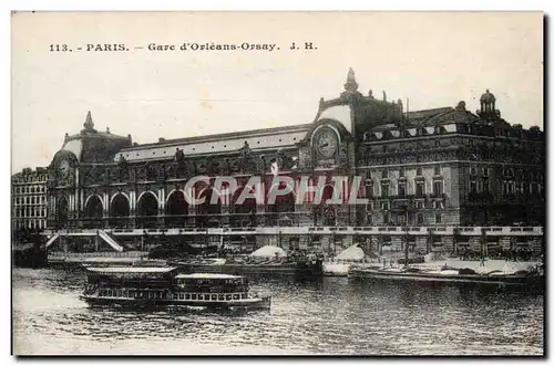 Paris Cartes postales Gare d&#39Orleans Orsay