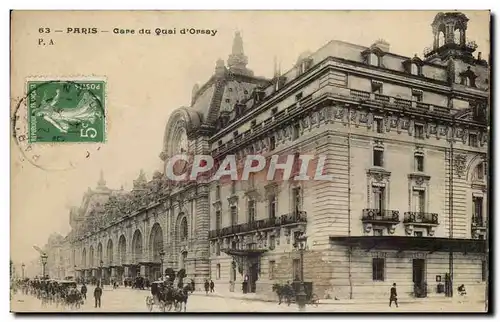 Paris Ansichtskarte AK Gare du quai d&#39Orsay