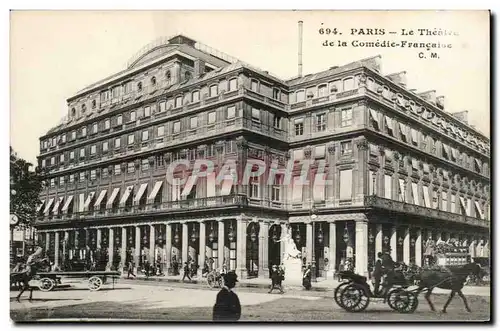 Paris Ansichtskarte AK Le Theatre de la comedie francaise