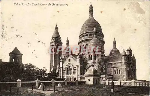 Paris Cartes postales Le Sacre Coeur de montmartre