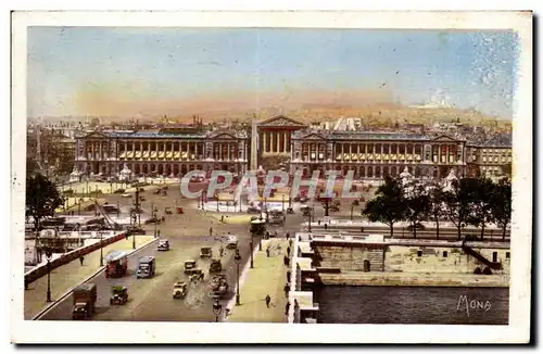 Paris Cartes postales Place de la Concorde Vue prise de la chambre des Deputes