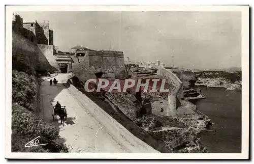 Corse Corsica Cartes postales Bonifacio Entree de la ville et la citadelle