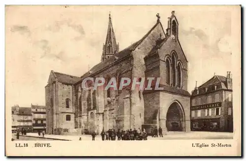 Brive Cartes postales L'eglise St Martin