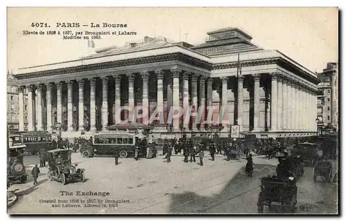 Paris Cartes postales La Bourse