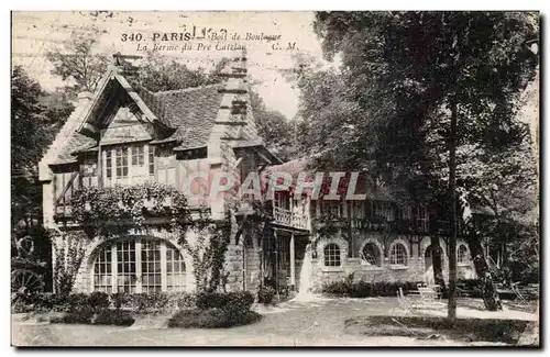 Paris Ansichtskarte AK Bois de Boulogne La ferme du Pre Catelan