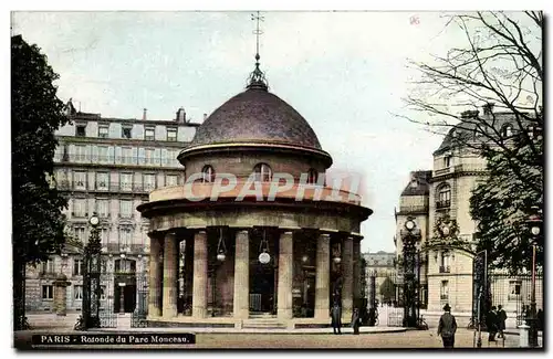 Paris Ansichtskarte AK Rotonde du parc Monceau