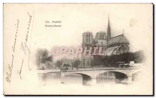 Paris Cartes postales Notre dame