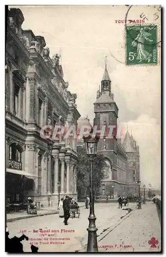 Paris Cartes postales Le quai aux fleurs