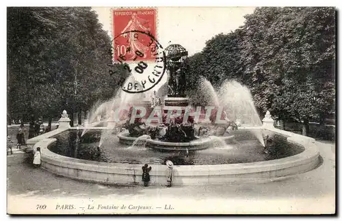 Paris Ansichtskarte AK La fontaine de Carpeaux