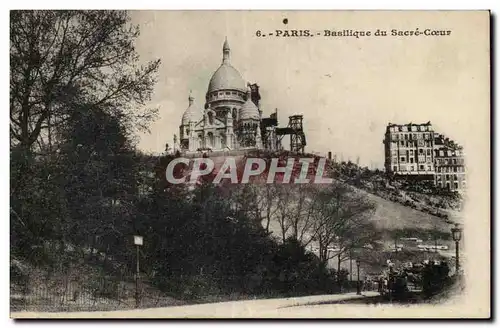 Paris Cartes postales Basilique du SAcre Coeur Montmartre