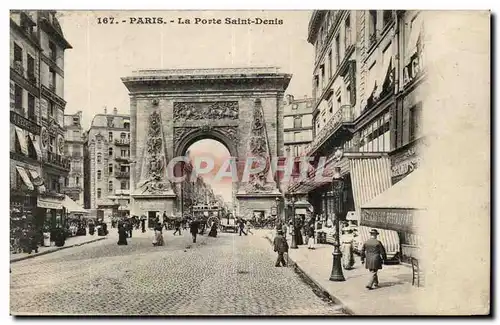 Paris Cartes postales La porte Saint Denis