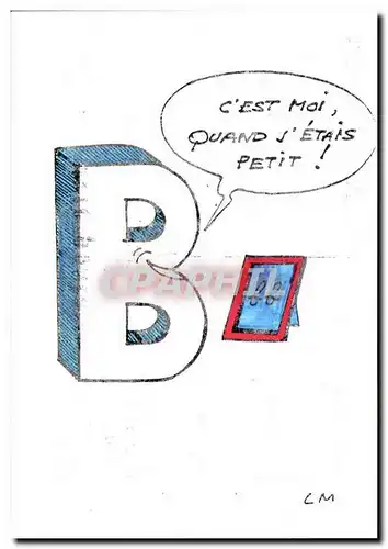 Cartes postales moderne B C&#39est moi quand j&#39etais petit !
