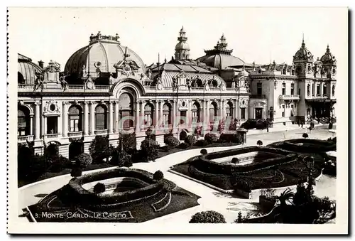 Cartes postales moderne principaute de Monaco Le casino