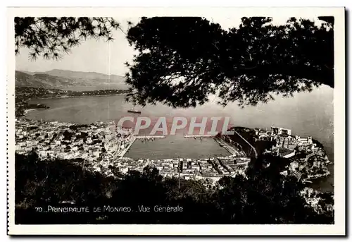 Cartes postales moderne principaute de Monaco Vue generale