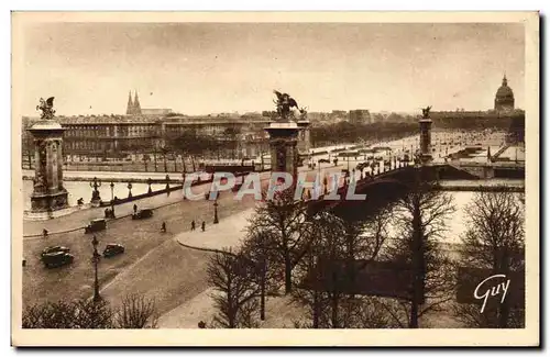 Paris Ansichtskarte AK Pont Alexandre III et esplanade des Invalides