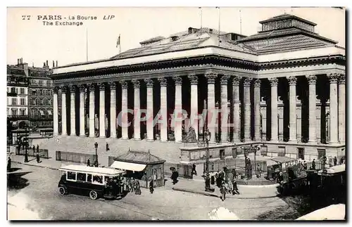 Paris Cartes postales La Bourse