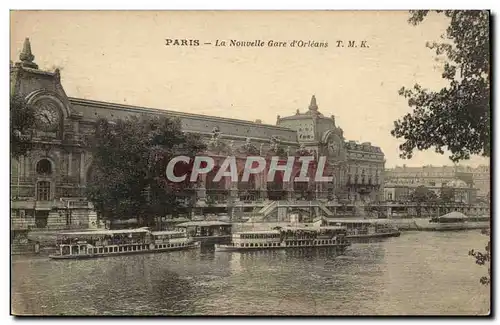 Paris Ansichtskarte AK la nouvelle Gare d&#39orleans