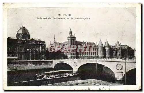 Paris Ansichtskarte AK La conciergerie TRibunal de commerce