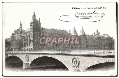 Paris Cartes postales La conciergerie Tribunal de commerce Palais de Justice