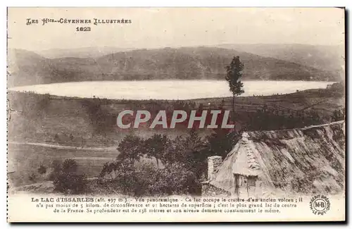 Hautes Cevennes Cartes postales Le lac d&#39Issarles Vue panoramique