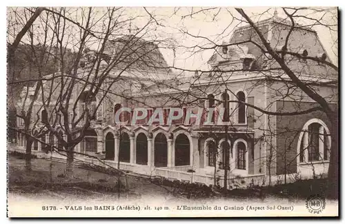 Cartes postales Vals les Bains L&#39ensemble du casino