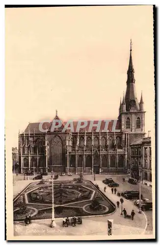 Belgie Belgique liege Cartes postales CAthedrale Saint Paul