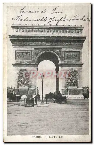 Paris Cartes postales Arc de Triomphe de l&#39Etoile