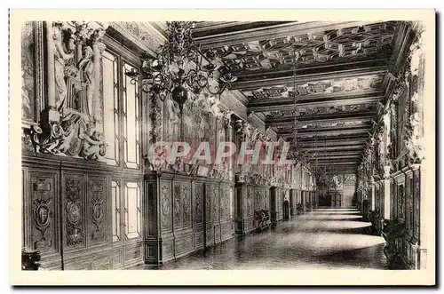 Fontainebleau - Le Chateau - Galerie Francois I - Cartes postales