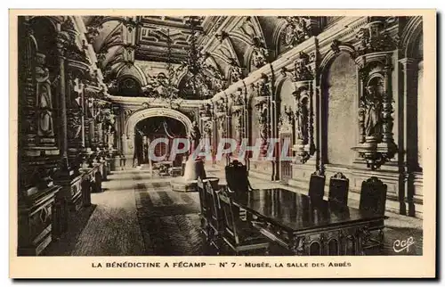 Fecamp - La Benedictine - Musee - La Salle des Abbes - Cartes postales