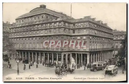 Paris - 1 - Theatre Francais - Cartes postales