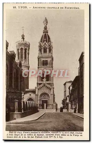 Lyon - Ancienne Chapelle de Fourviere - Ansichtskarte AK