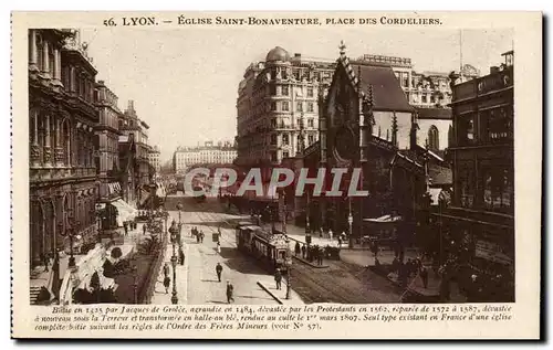 Lyon - Eglise Saint Bonaventure - Place des Cordeliers - Cartes postales