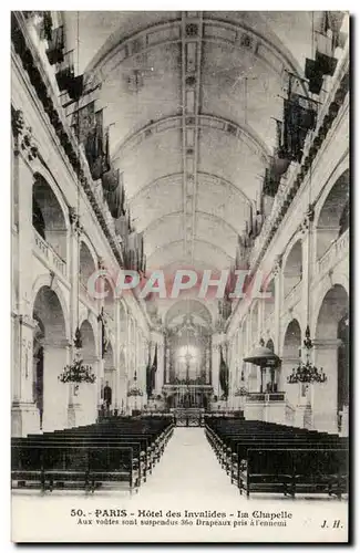 Paris - 7 - Hotel des Invalides - La chapele - Cartes postales