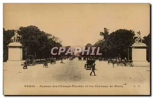 Paris - 8 - Avenue des Champs Elysee - Ansichtskarte AK