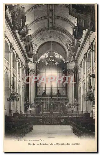 Paris - 7 - Interieur de la Chapelle des Invalides - Ansichtskarte AK