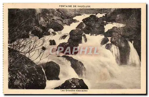 Vaucluse - Les Grandes Cascades - Cartes postales