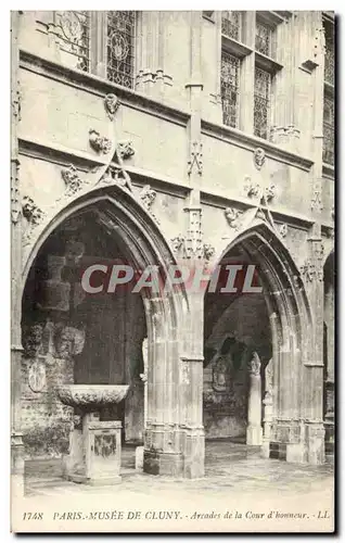 Paris - 5 - Musee du Cluny - Cour d&#39Honneur - Cartes postales